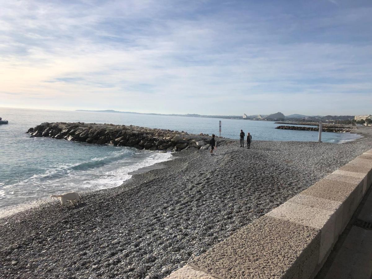 Front De Mer,Plage, Piscine, Parking Apartment Cagnes-sur-Mer Bagian luar foto