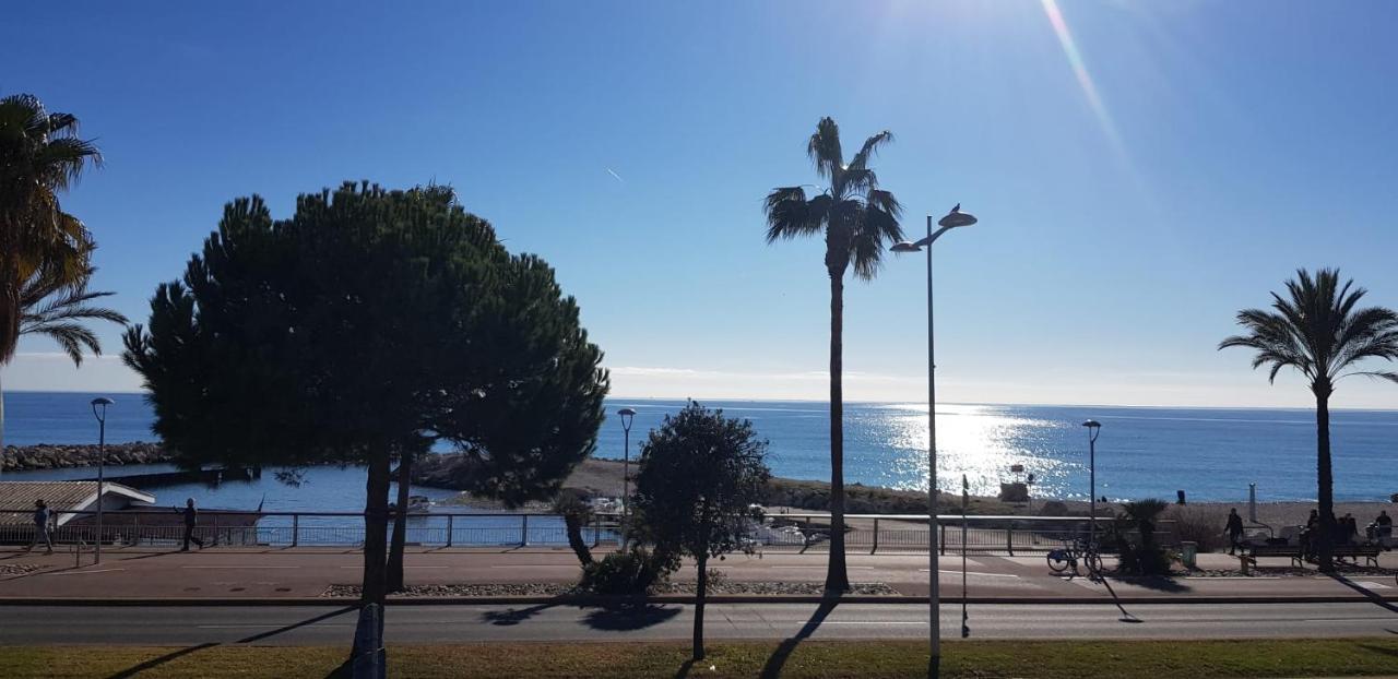 Front De Mer,Plage, Piscine, Parking Apartment Cagnes-sur-Mer Bagian luar foto