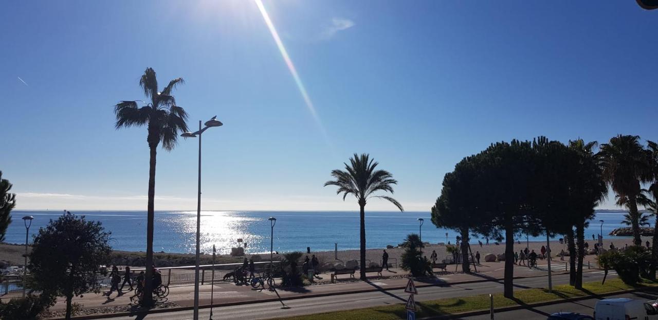 Front De Mer,Plage, Piscine, Parking Apartment Cagnes-sur-Mer Bagian luar foto