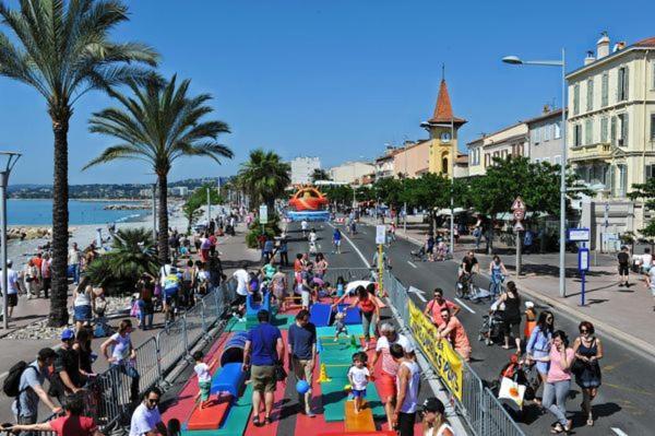 Front De Mer,Plage, Piscine, Parking Apartment Cagnes-sur-Mer Bagian luar foto